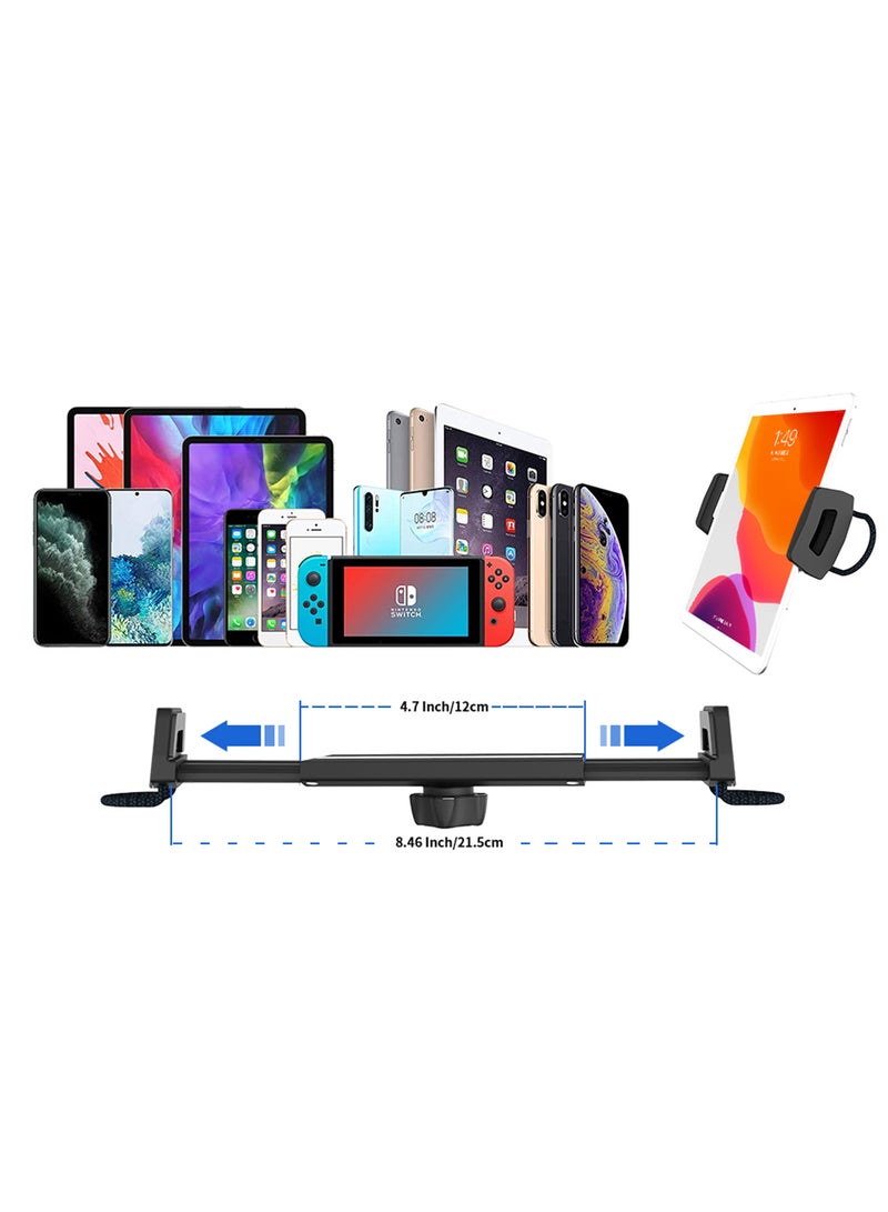 A2C Universal Tablet Cup Holder Mount, Adjustable 4.7-12.9 Inch Tablet Mount, Compatible with iPad Mini/Air/Pro, iPhone, All Smartphones - Image 4